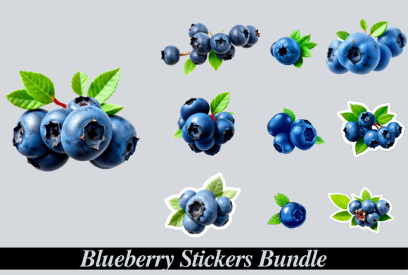 Download Blueberry Stickers - Sticker Collection