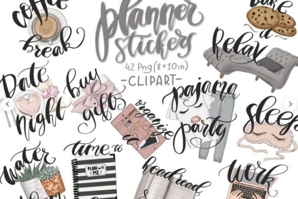 Download Planner Stickers Collection Kit - Sticker Collection