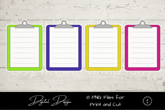 Download Clipboard Planner Stickers, PNG Files - Sticker Collection