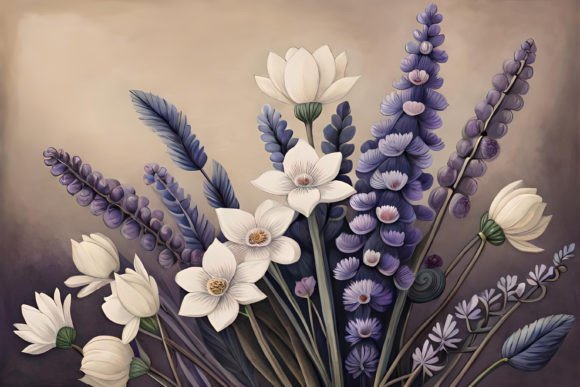 Download Lavender &amp; Wedding Bouquet - Bouquet Collection