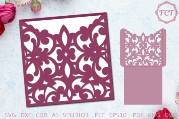 Download Envelope Pocket SVG for Wedding Card - Envelope Collection