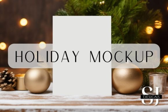 Download Cozy Holiday Invitation Mockup - Premium Resources