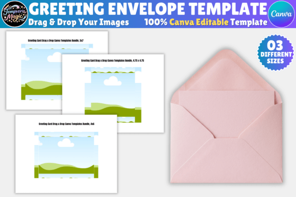 Download Greeting Envelope Canva Template - Envelope Collection