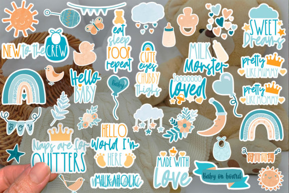 Download New Baby Stickers PNG | Baby Stickers - Sticker Collection