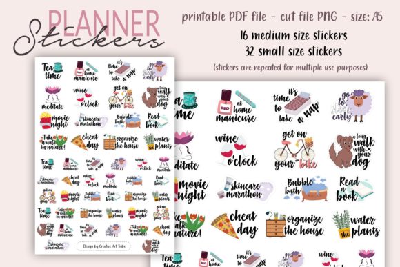 Download Planner Stickers Daily Tasks - Sticker Collection