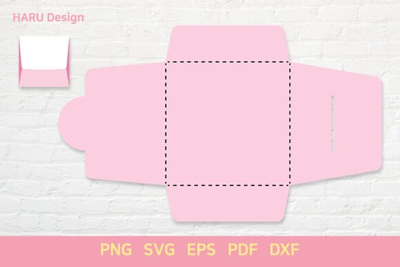 Download Envelope Template Square DIY Card - Envelope Collection