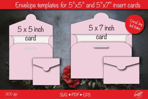 Download Envelope Template, Envelope Svg, DIY - Envelope Collection