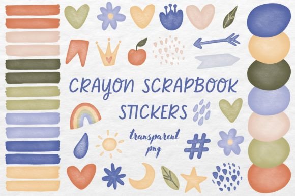 Download Pastel Scrapbook Stickers Ribbons - Sticker Collection