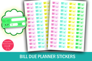 Download Bill Due Planner Stickers - Sticker Collection